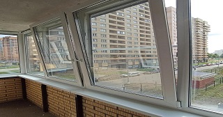 Остекление балкона Бугульма цена от 9745 руб. м/п. за 50 часов
