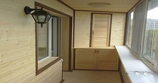 Отделка балкона под ключ Бугульма, цена от 5744 руб.